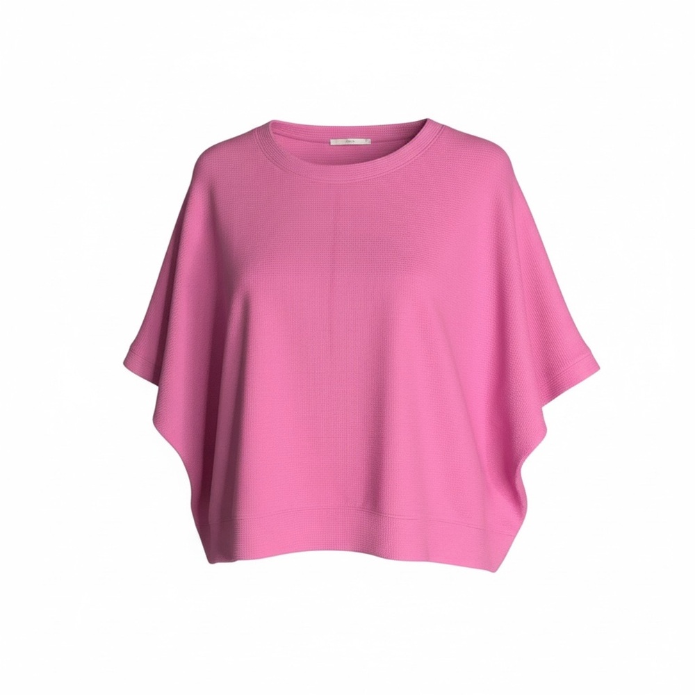 Zenana Outfitters Vibrant Pink Short Sleeve Top